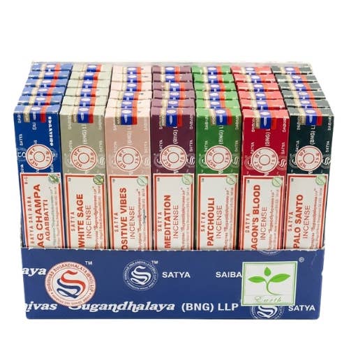 Satya Incense Sticks Gift & Retail Display incense display wholesale listing