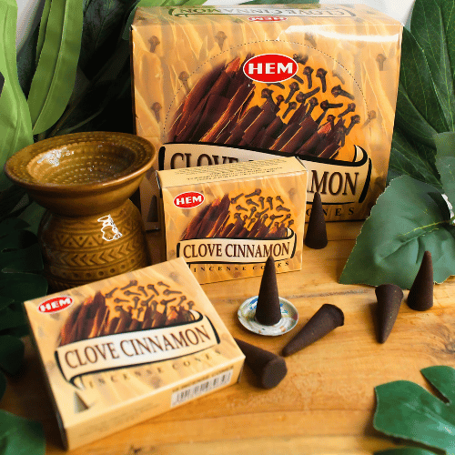 Hem Clove Cinnamon Cones incense cones wholesale listing