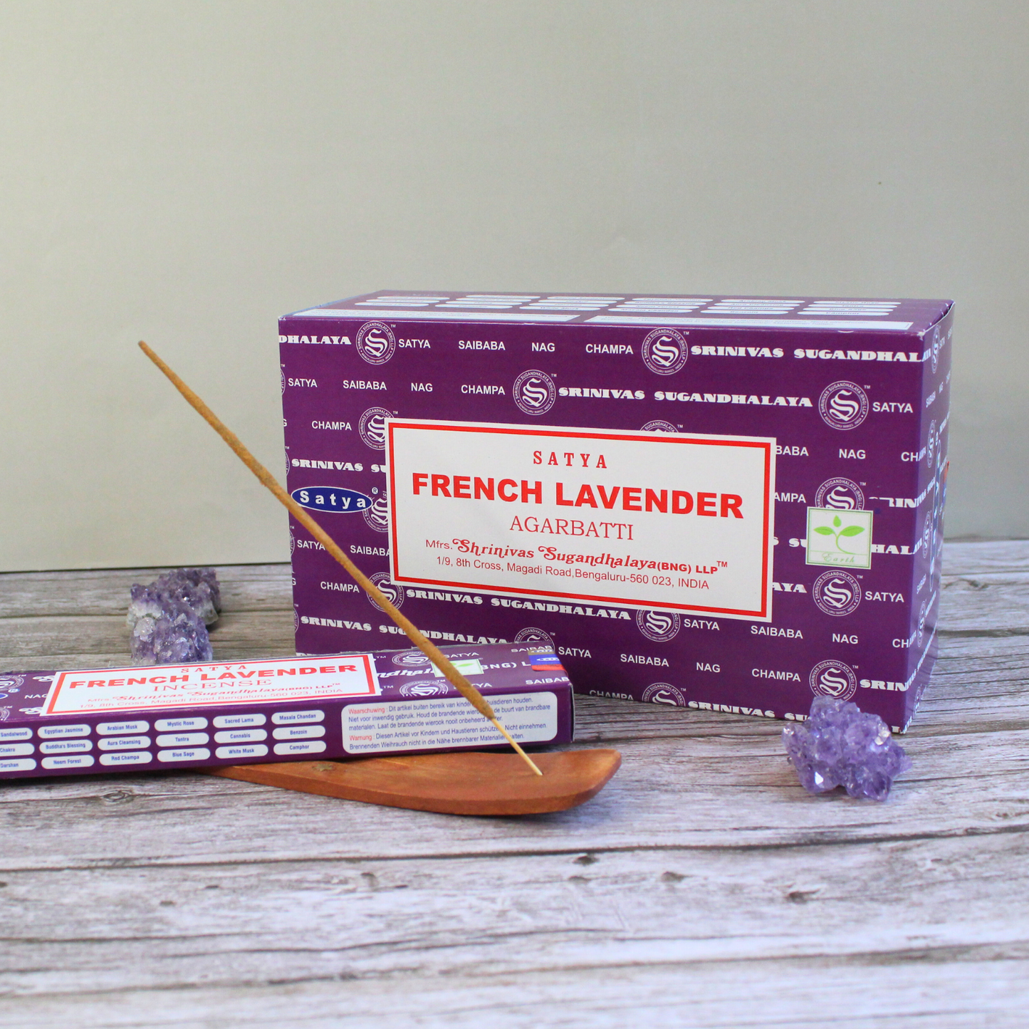 Satya French Lavender Incense Sticks incense sticks wholesale listing