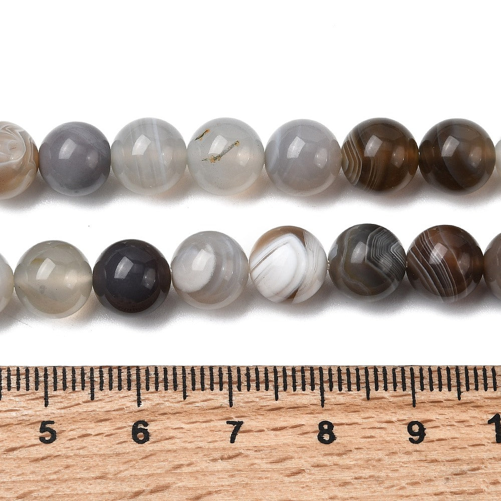 Botswana Agate Beads gemstone bead strand product image