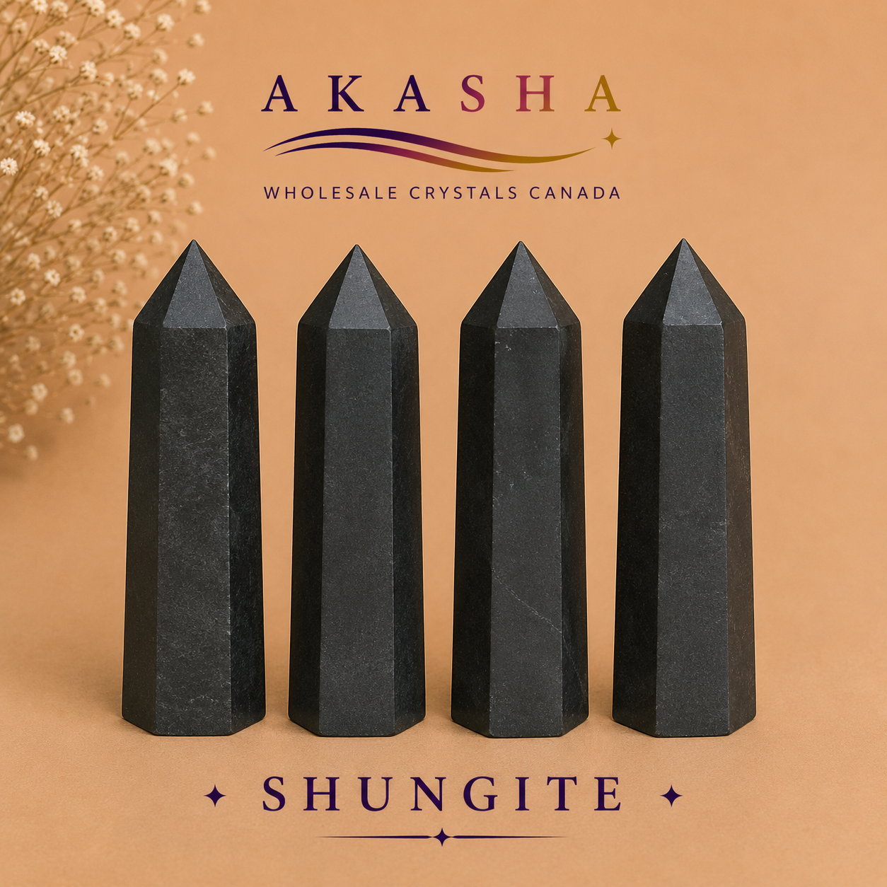 Shungite Towers Wholesale Canada