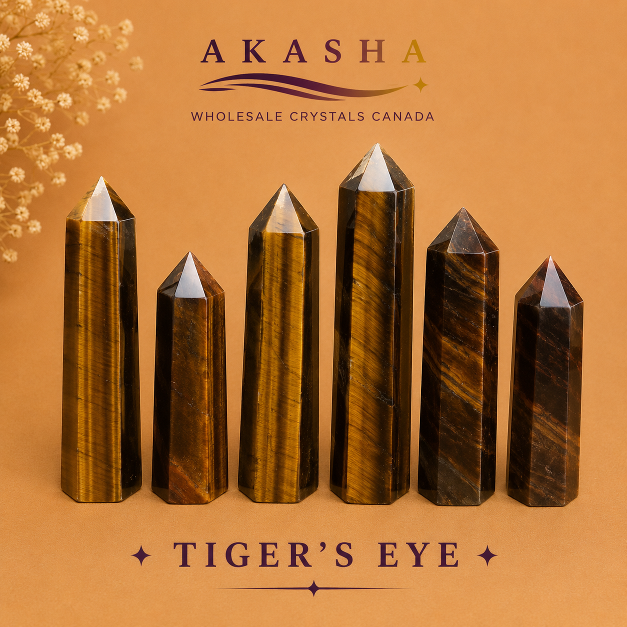 Wholesale Tiger's Eye Towers Canada