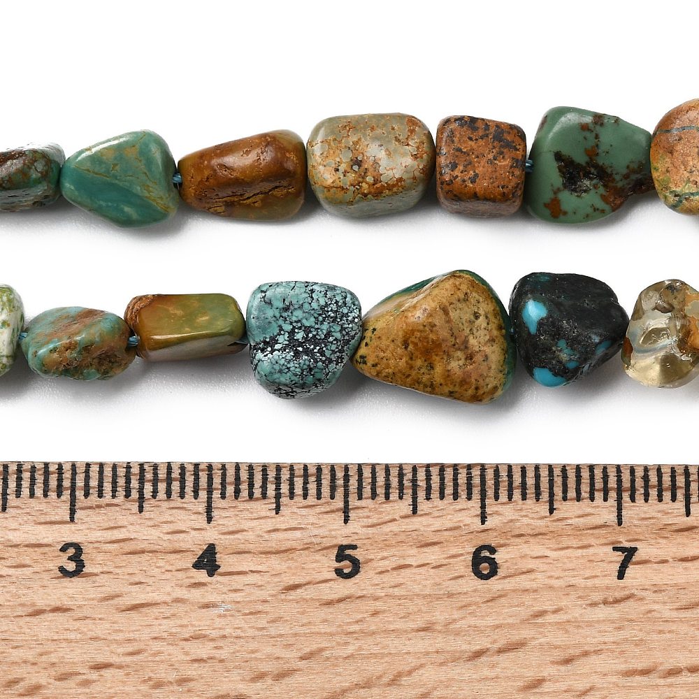 Hubei Turquoise Chip Beads gemstone bead strand product image