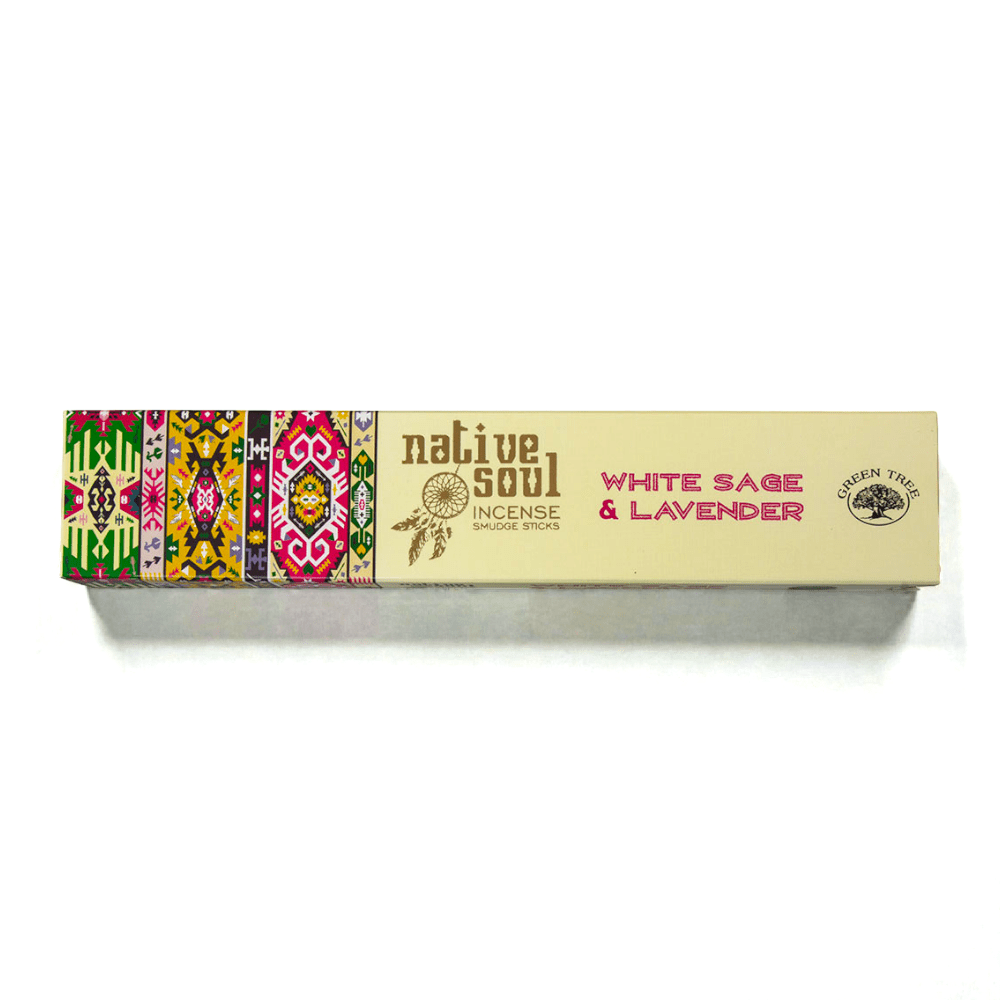 Native Soul White Sage and Lavender Incense Sticks product image