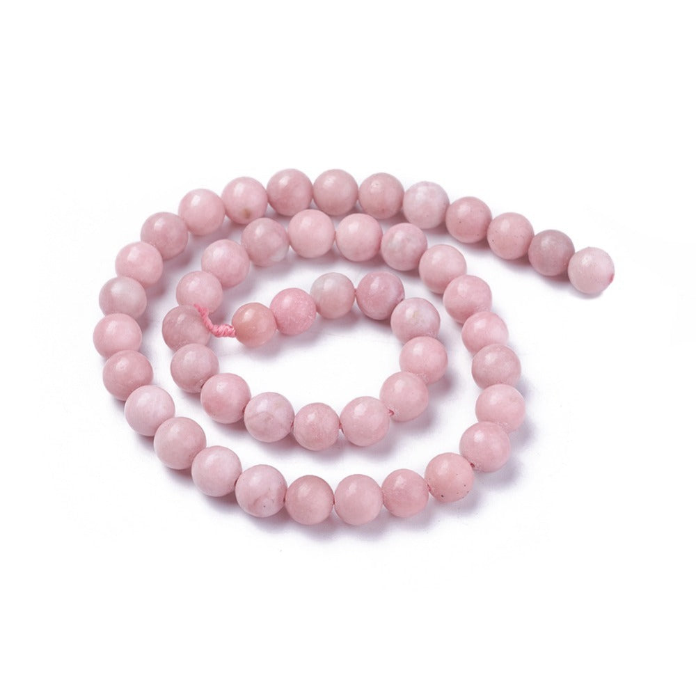 Pink Opal Beads gemstone bead strand product image