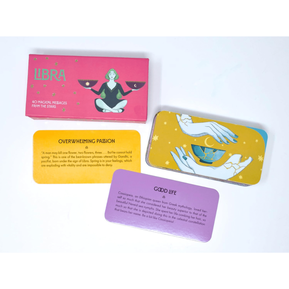 Pocket Zodiac: Libra by Gabrielle Moritz oracle card deck