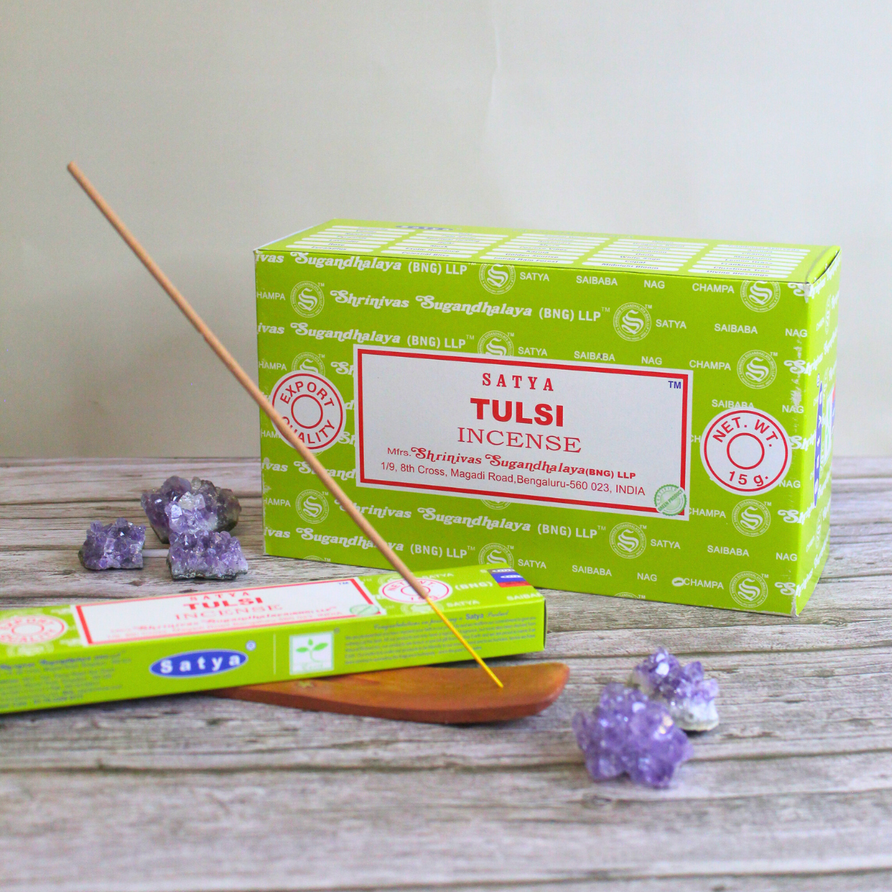 Satya Tulsi Incense Sticks incense sticks wholesale listing
