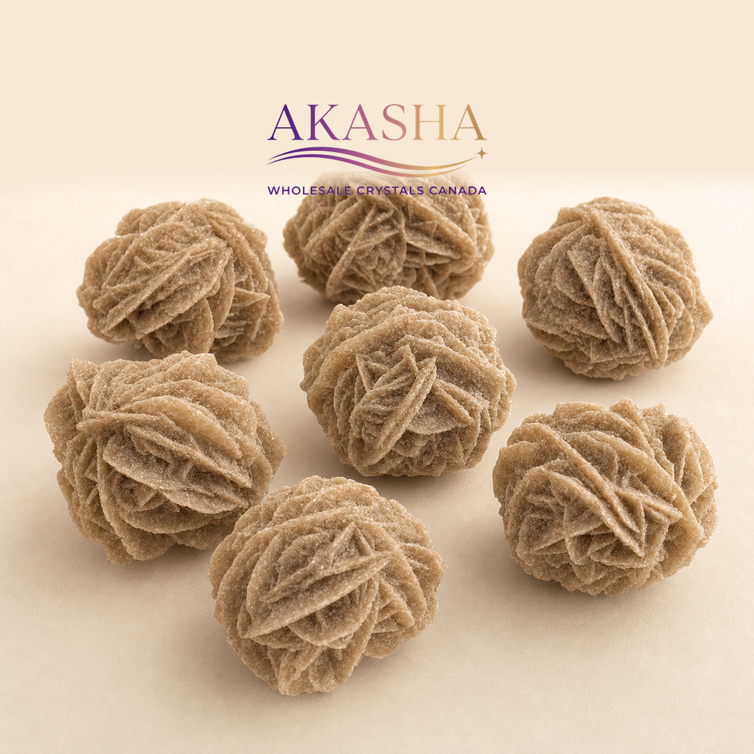 desert rose crystals available at Akasha Wholesale Crystals Canada