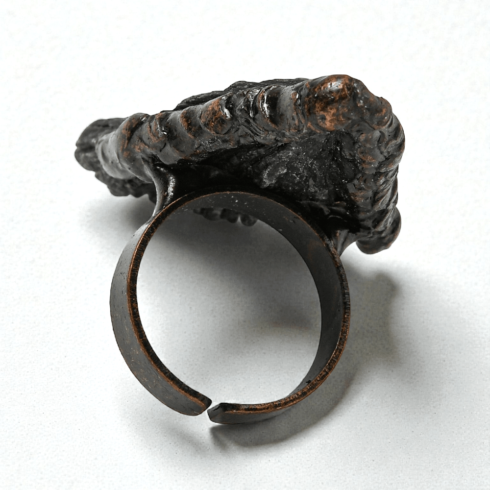 wholesale raw black tourmaline crystal blade ring Canada