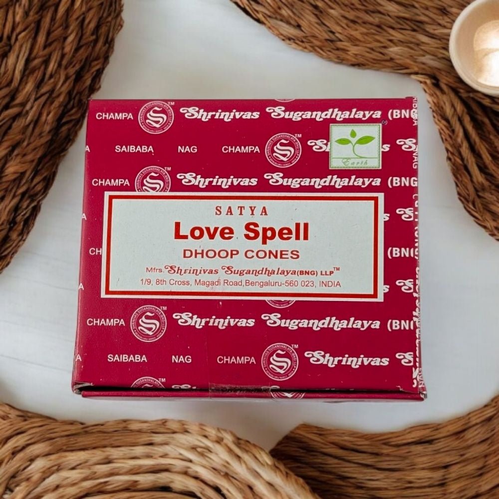 Satya Love Spell Incense Cones product image