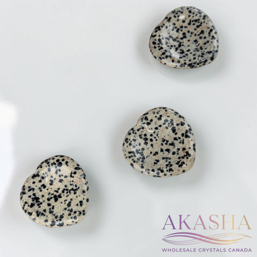 Dalmatian Jasper Worry Stones - Zen Collection