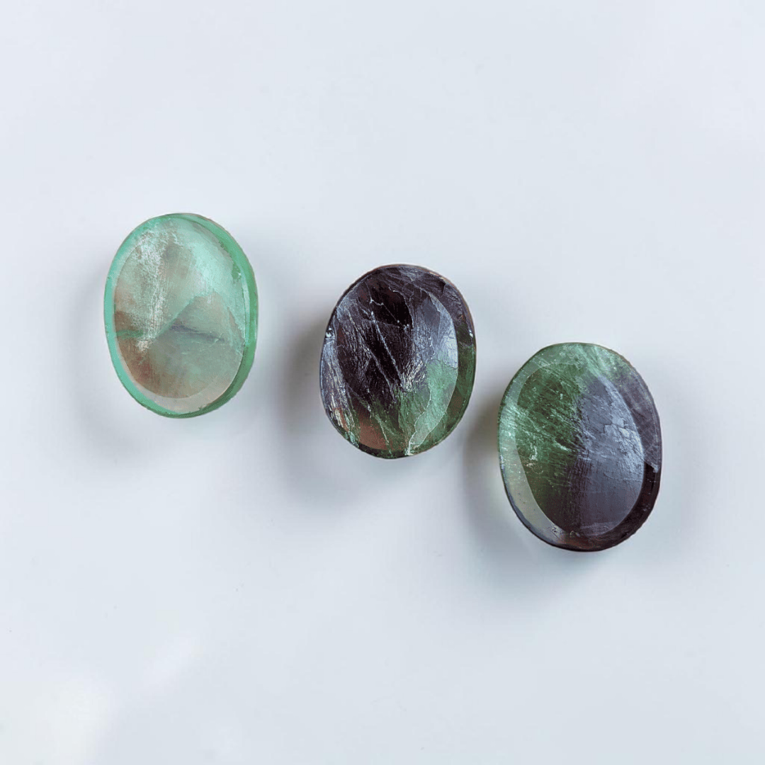 Fluorite Worry Stones - Zen Collection