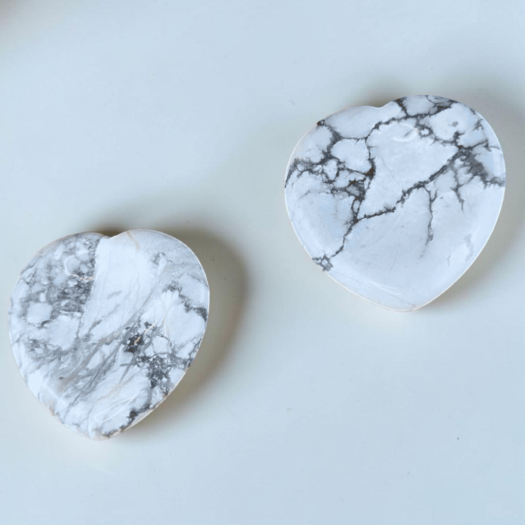 Howlite Worry Stones - Zen Collection