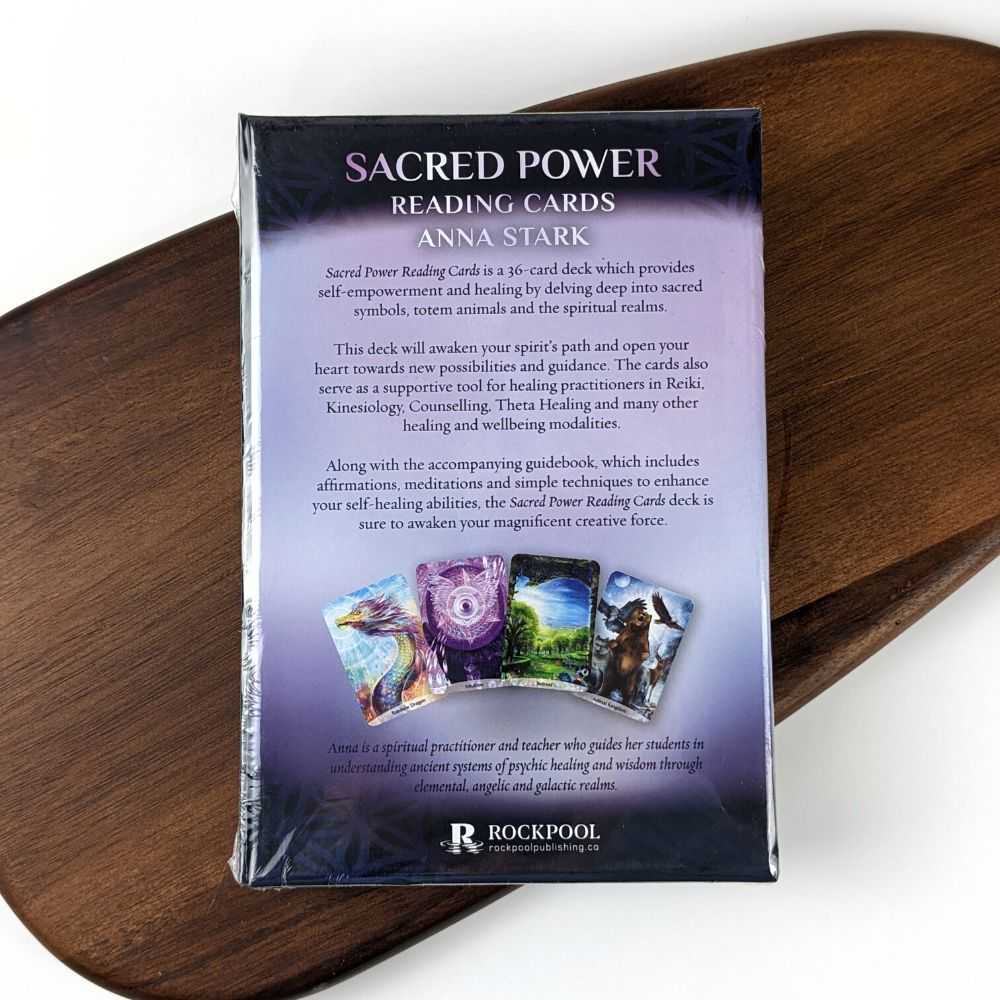 Sacred Power Reading Cards by Anna Stark oracle card deck