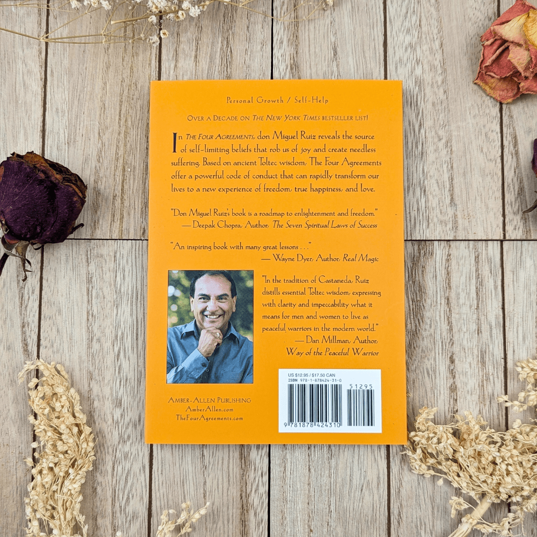 The Four Agreements by Don Miguel Ruiz, Janet Mills spiritual book