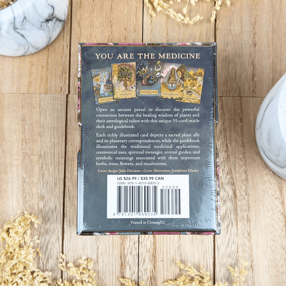 The Herbal Astrology Oracle by Adriana Ayales oracle card deck