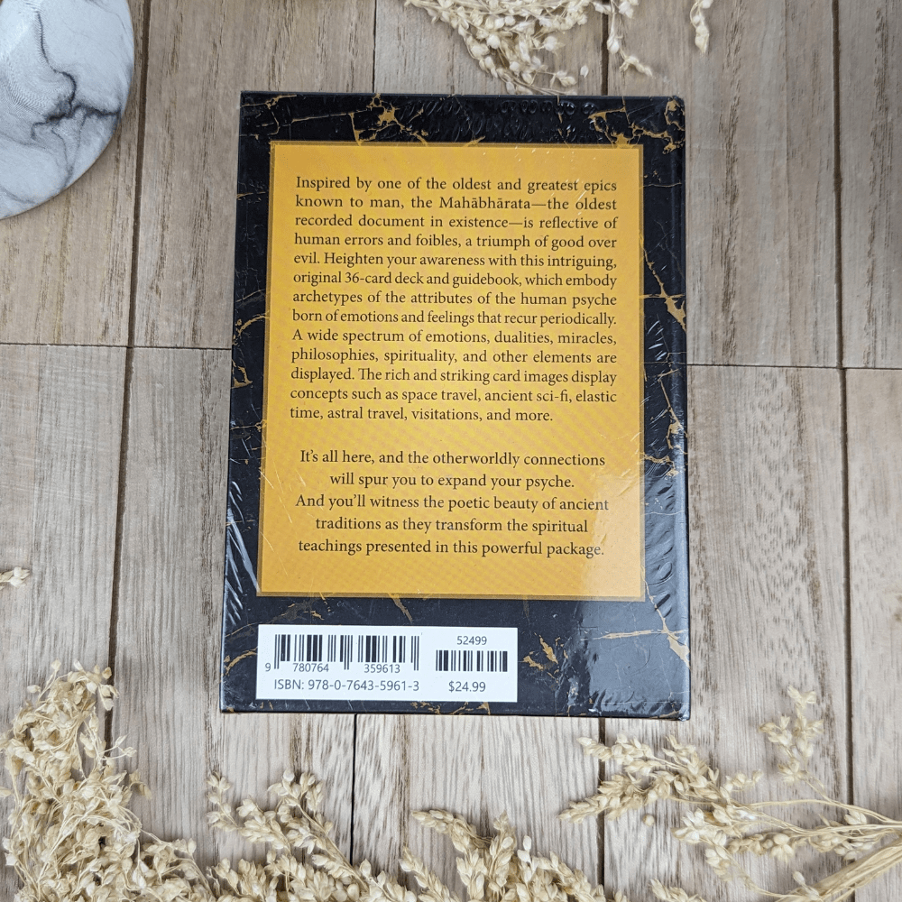The Mahabharata Oracle by one of the oldest oracle card deck