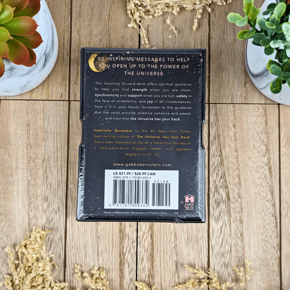 The Universe Has Your Back by Gabrielle Bernstein oracle card deck