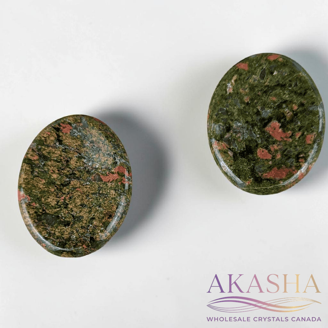 Unakite Worry Stones - Zen Collection