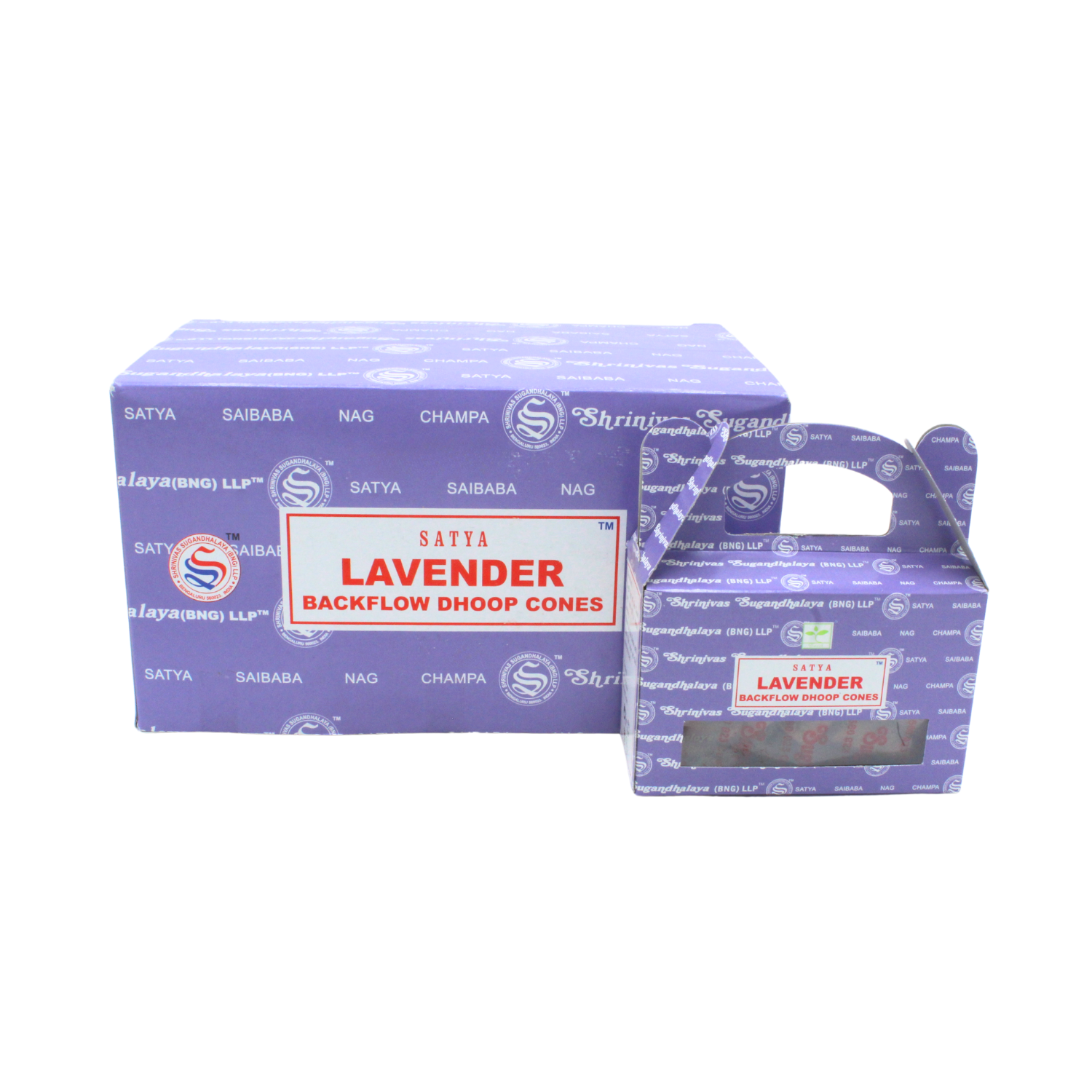 Satya Lavender Backflow Dhoop Cones backflow cones wholesale listing