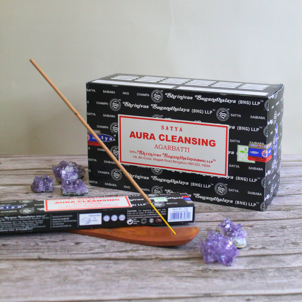 Satya Aura Cleansing Incense Sticks incense sticks wholesale listing