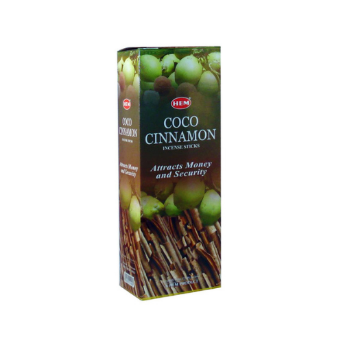 Hem Coconut Cinnamon Hexa ritual incense wholesale listing