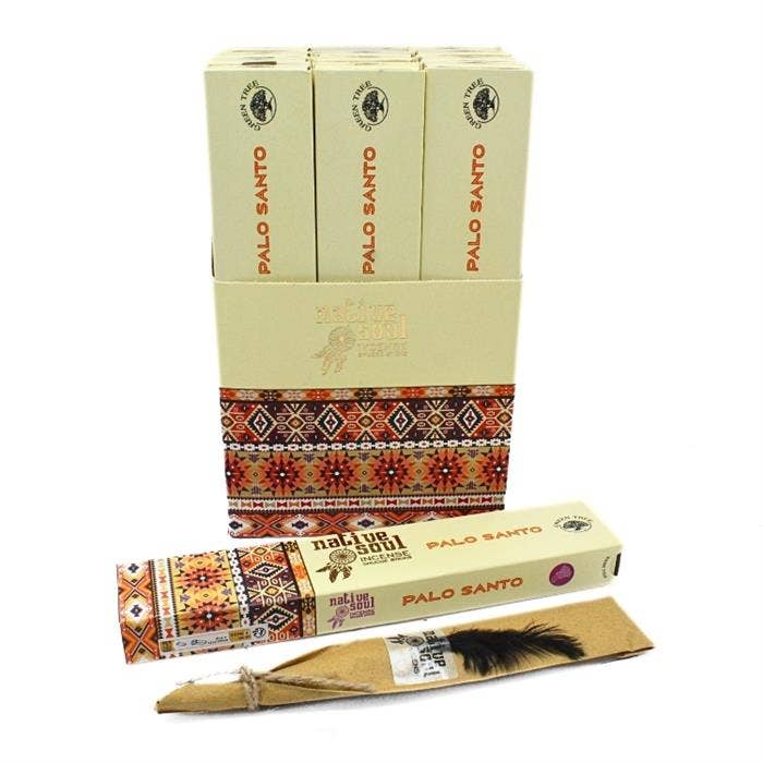 Green Tree Native Soul Palo Santo Incense 15 grams incense sticks wholesale listing