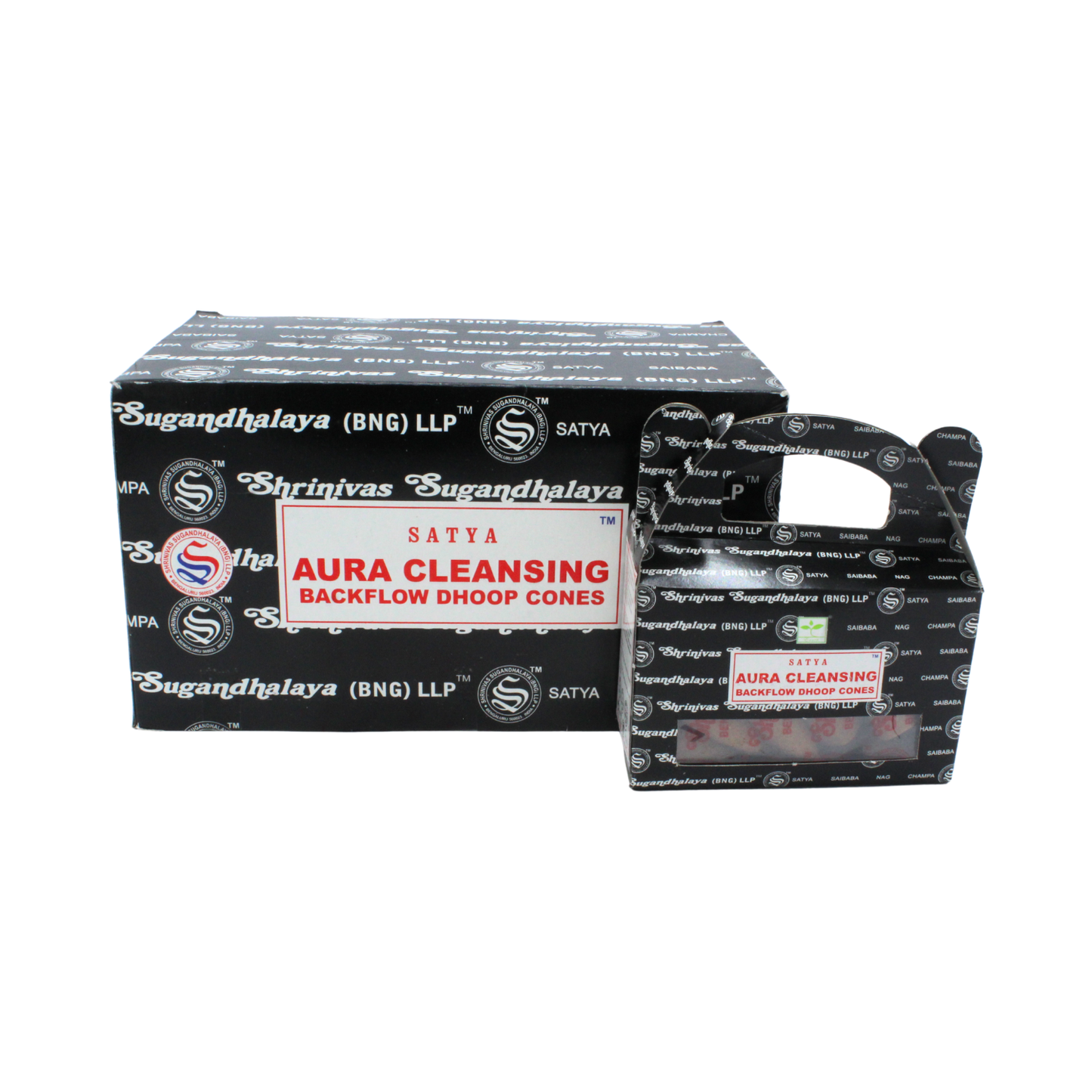 Satya Aura Cleansing Backflow Dhoop cones backflow cones wholesale listing