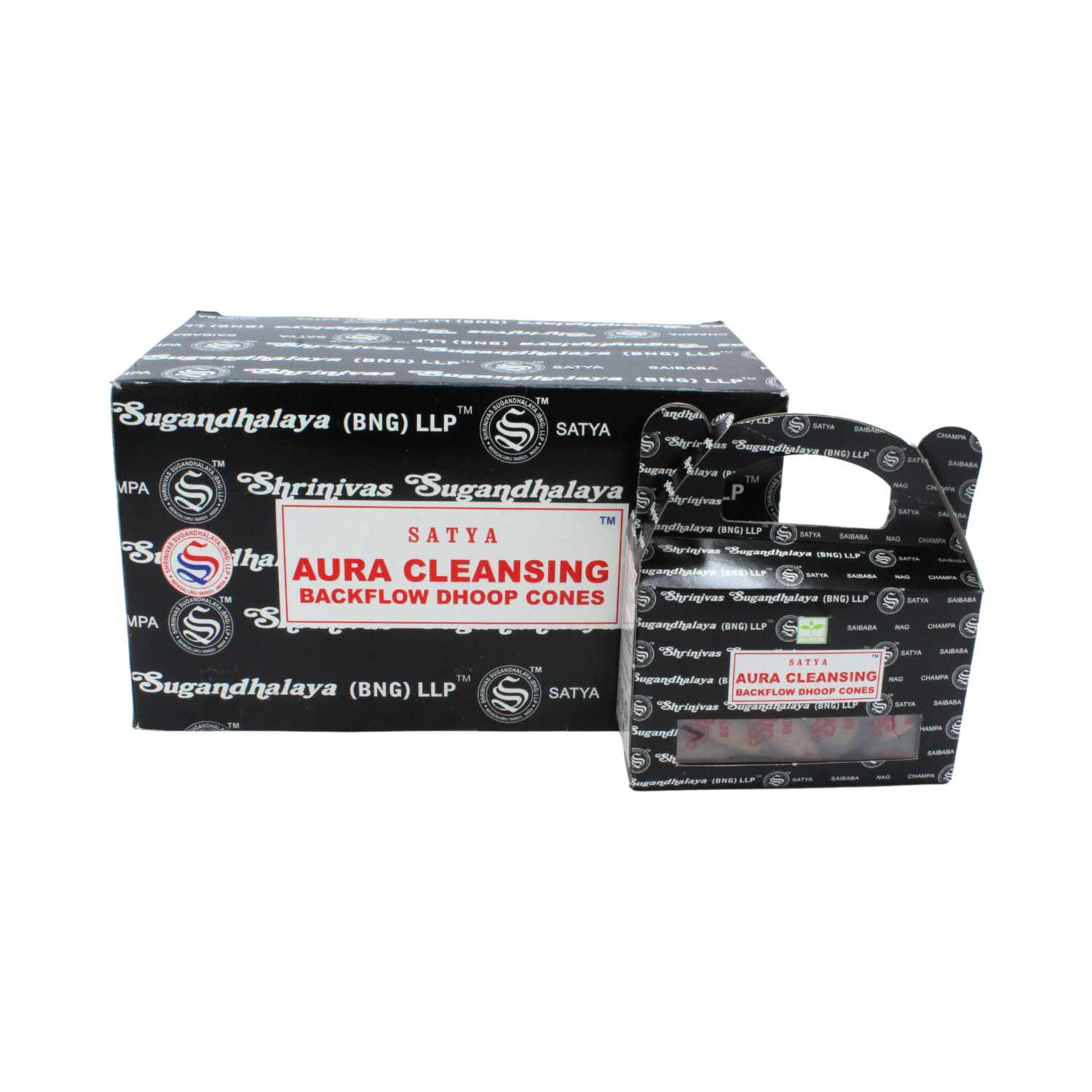 Satya Aura Cleansing Backflow Dhoop cones backflow cones wholesale listing