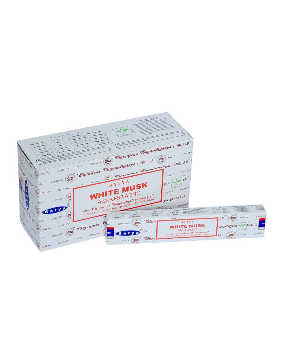 Satya White Musk Incense Sticks incense sticks wholesale listing