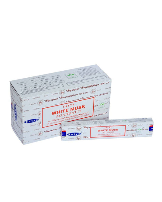 Satya White Musk Incense Sticks incense sticks wholesale listing