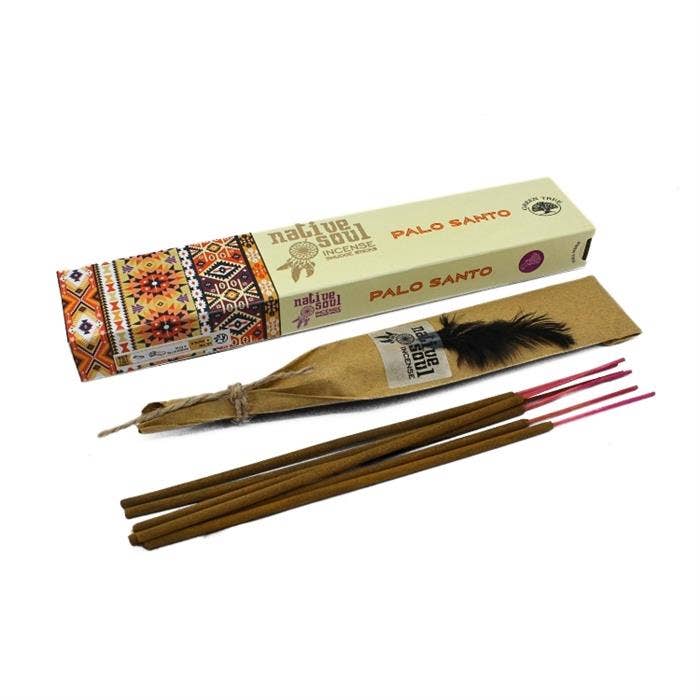 Green Tree Native Soul Palo Santo Incense 15 grams incense sticks wholesale listing