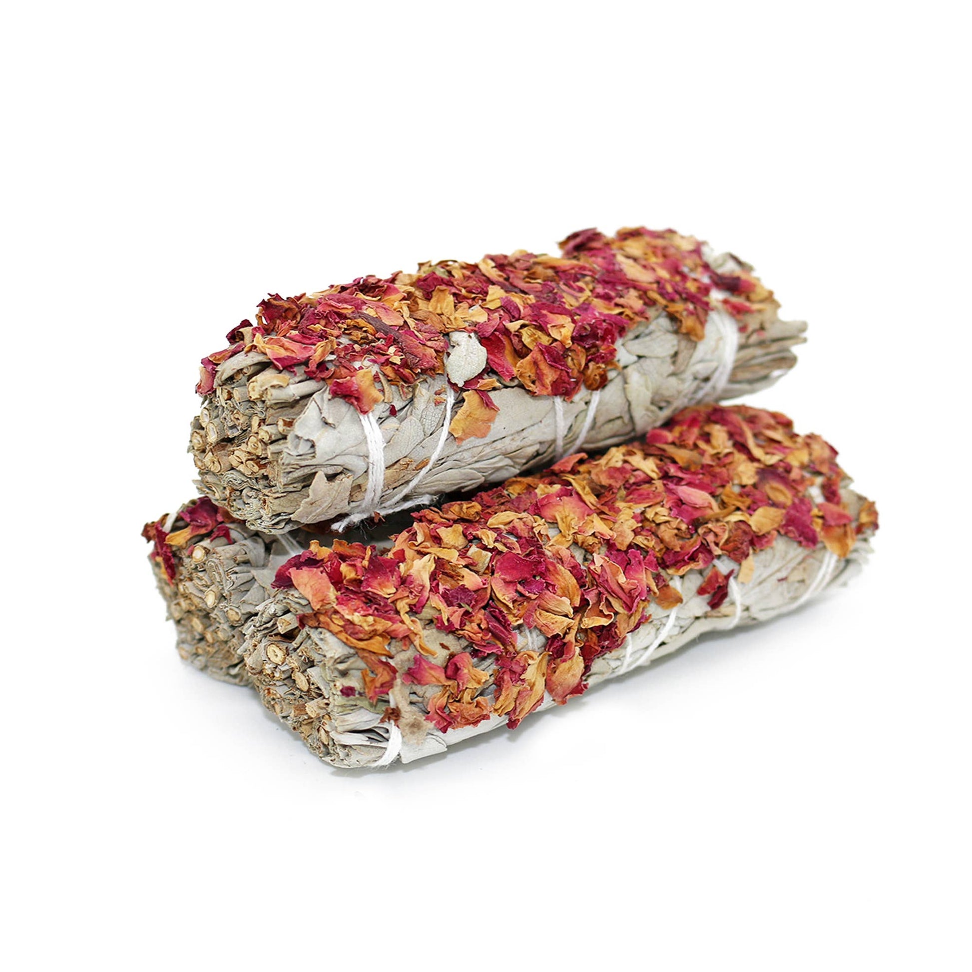 Wild Rose and White Sage Smudge Stick product image