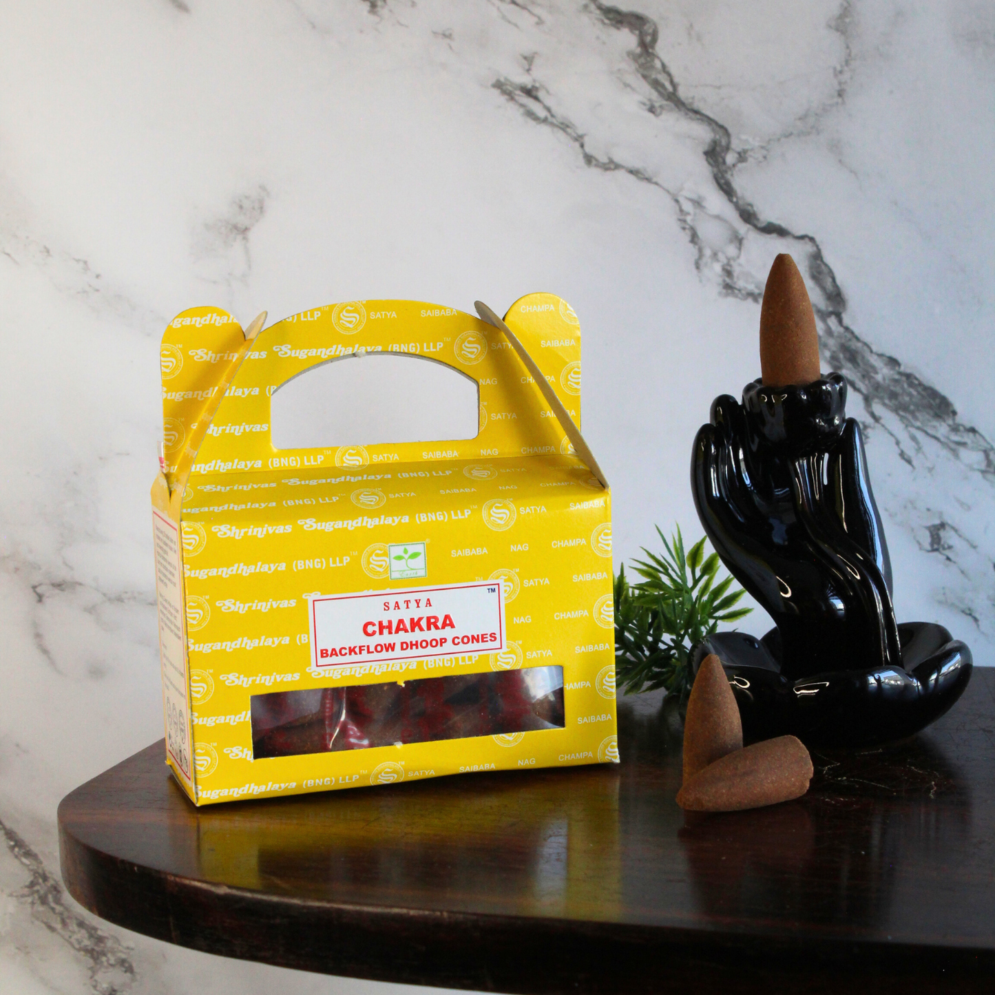 Satya Chakra Backflow Dhoop cones backflow cones wholesale listing