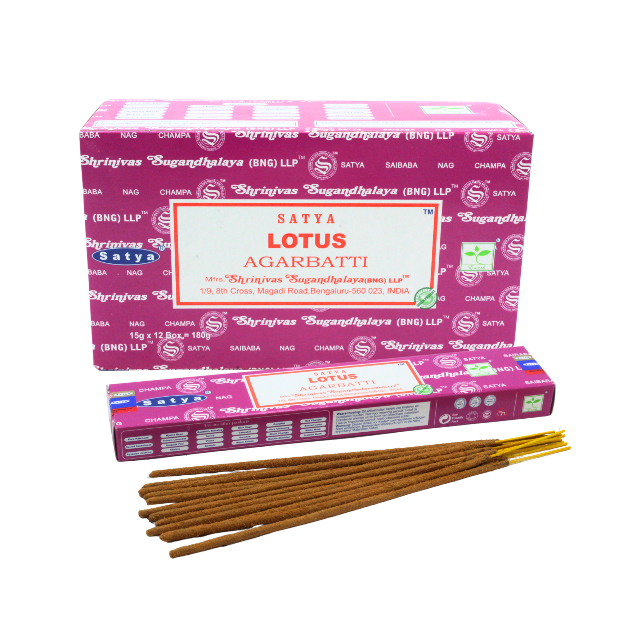 Satya Lotus Incense Sticks incense sticks wholesale listing