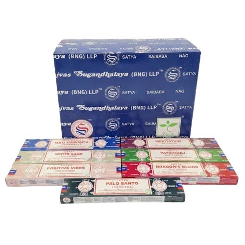 Satya Incense Sticks Gift & Retail Display incense display wholesale listing