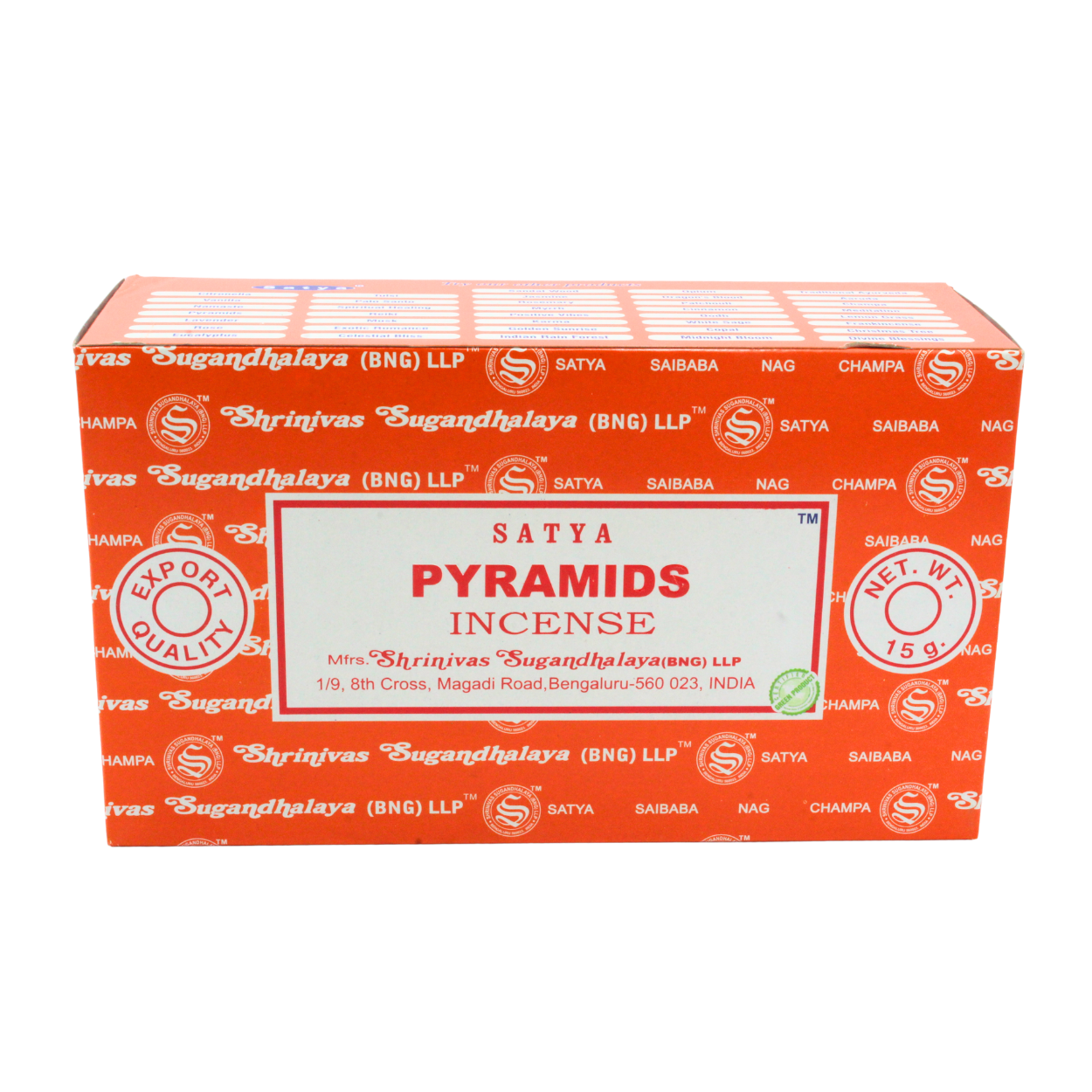 Satya Pyramids Incense Sticks incense sticks wholesale listing
