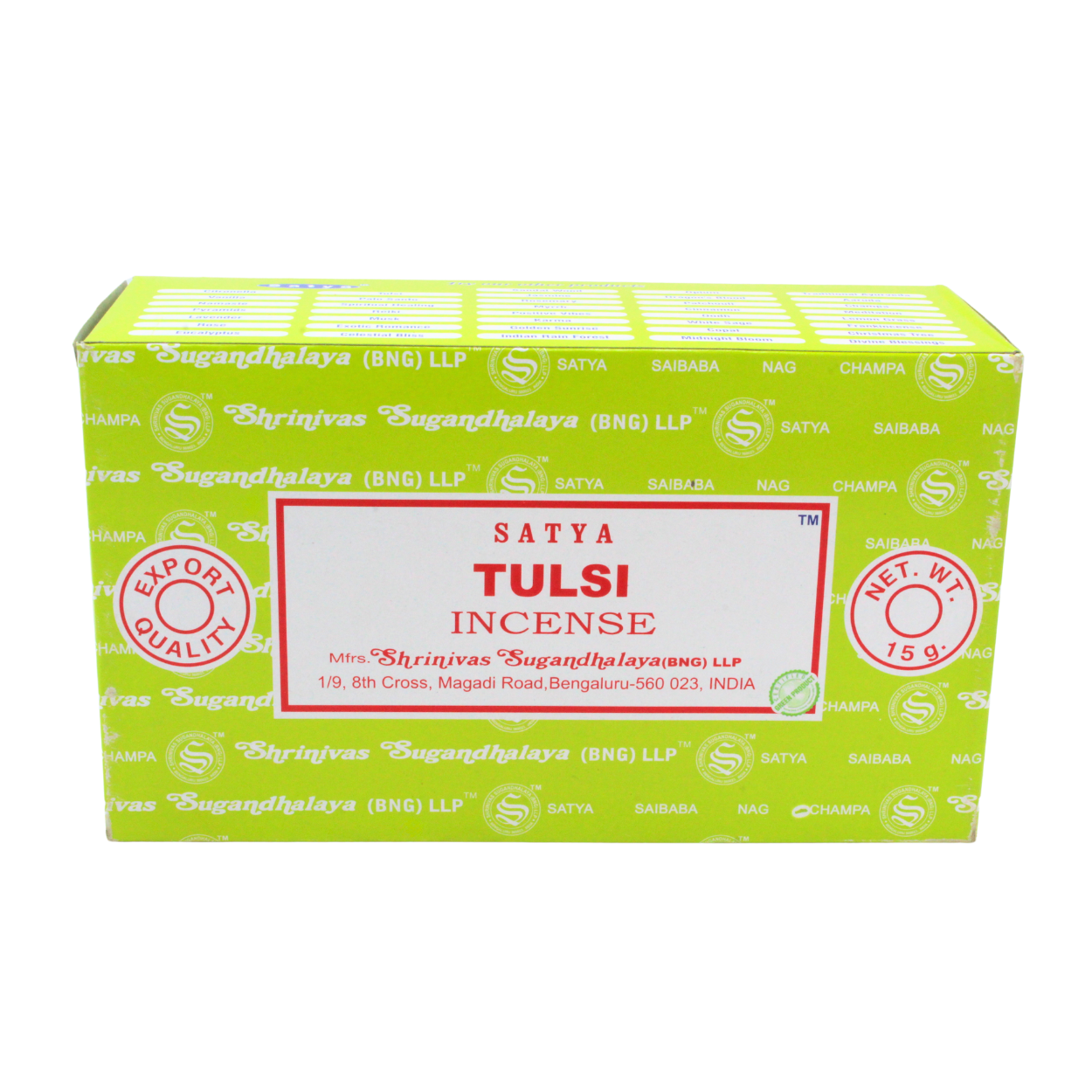 Satya Tulsi Incense Sticks incense sticks wholesale listing