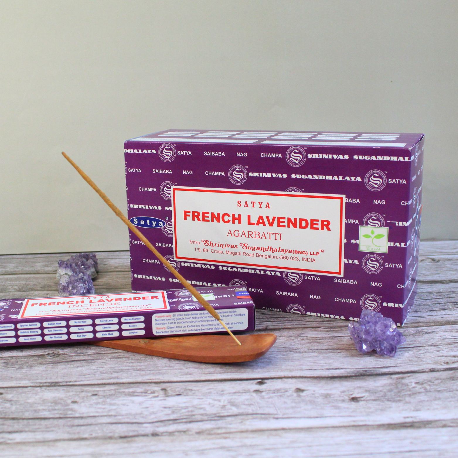Satya French Lavender Incense Sticks incense sticks wholesale listing