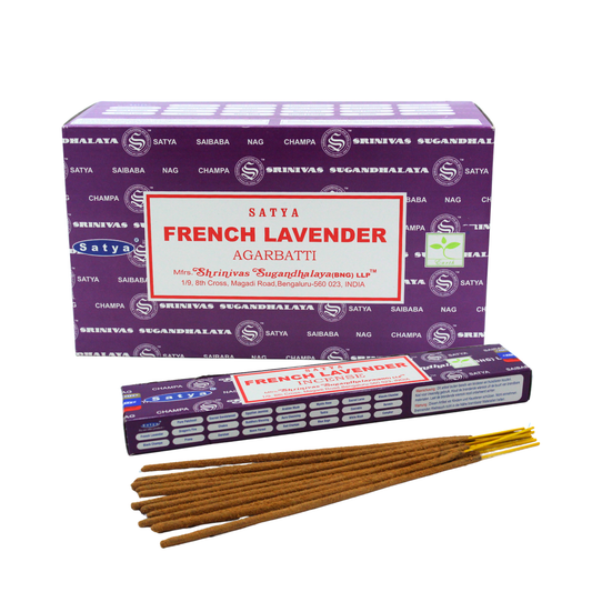 Satya French Lavender Incense Sticks incense sticks wholesale listing