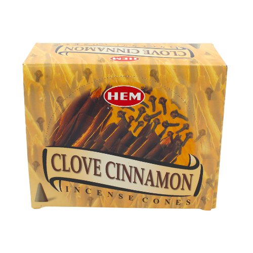 Hem Clove Cinnamon Cones incense cones wholesale listing