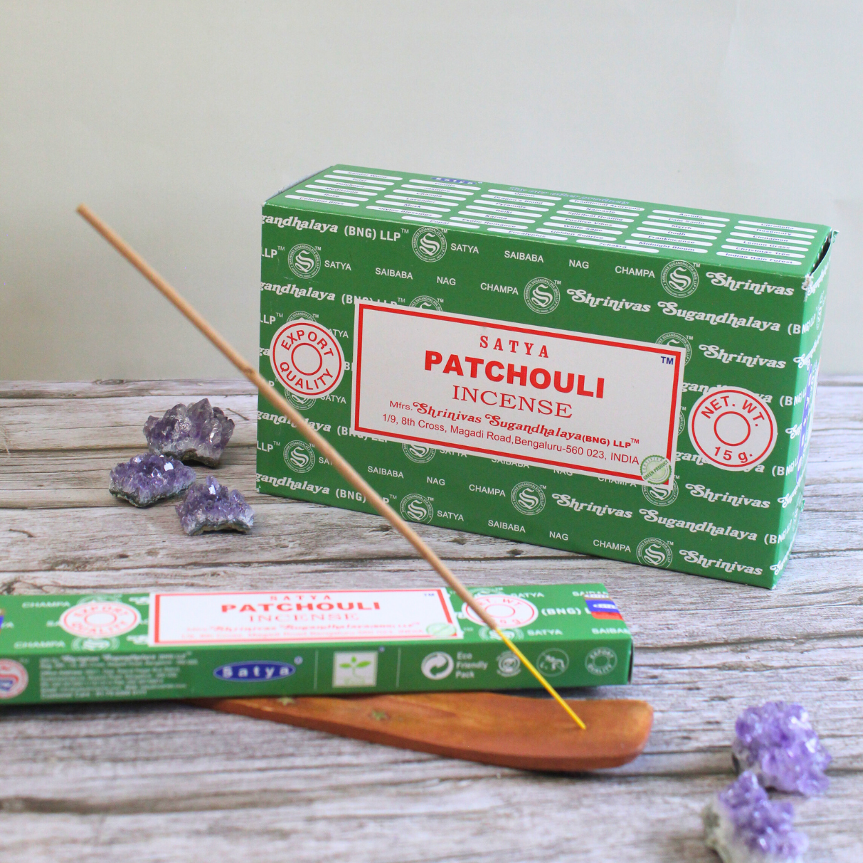 Satya Patchouli Incense Sticks incense sticks wholesale listing
