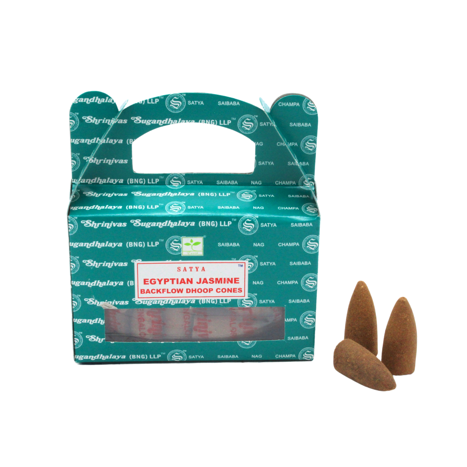 Satya Egyptian Jasmine Backflow Dhoop Cones backflow cones wholesale listing