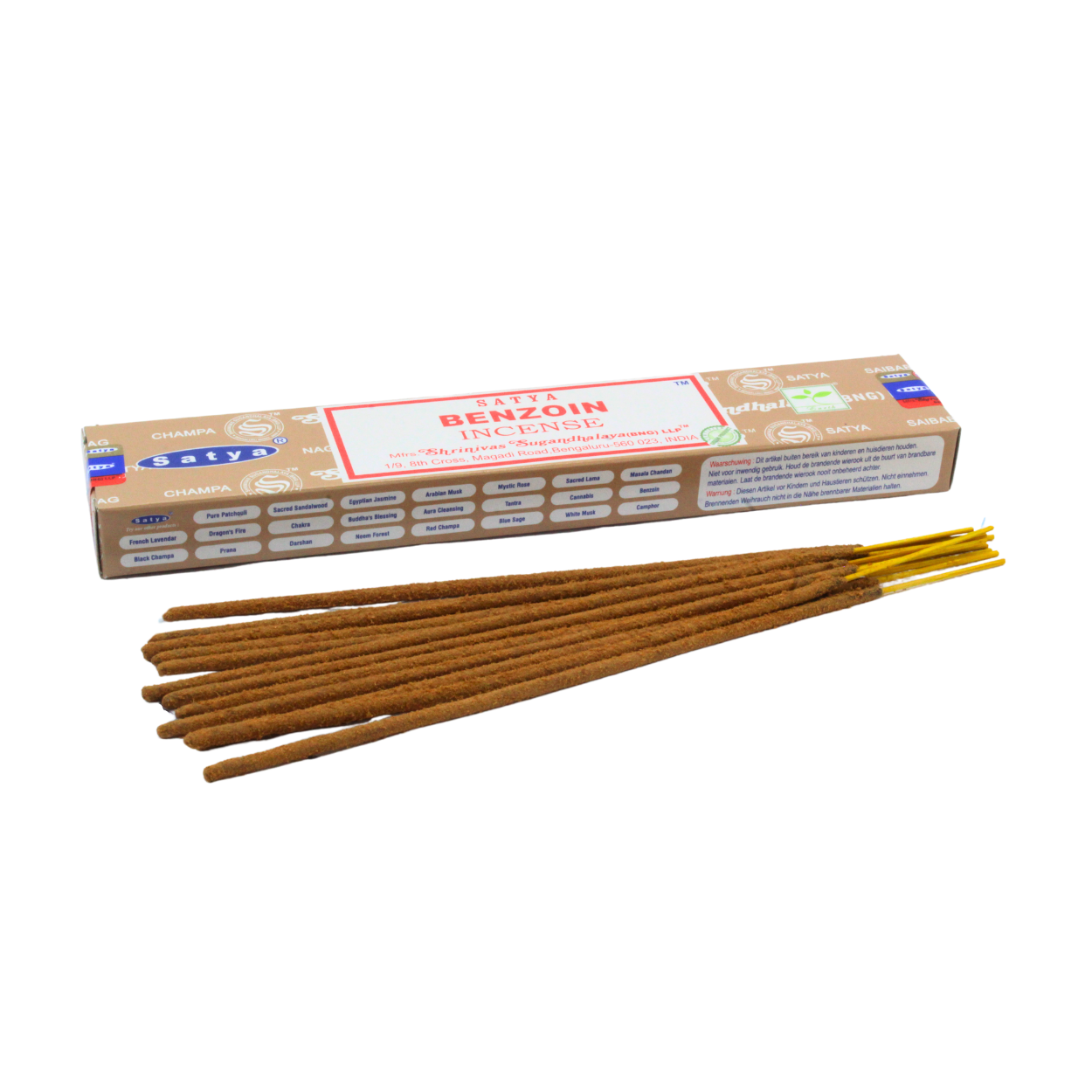 Satya Benzoin Incense Sticks incense sticks wholesale listing