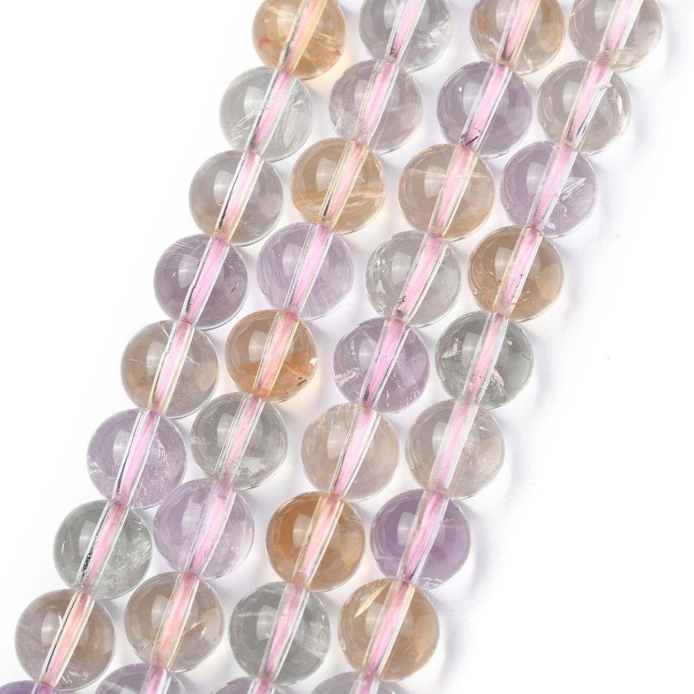 Ametrine Beads gemstone bead strand product image