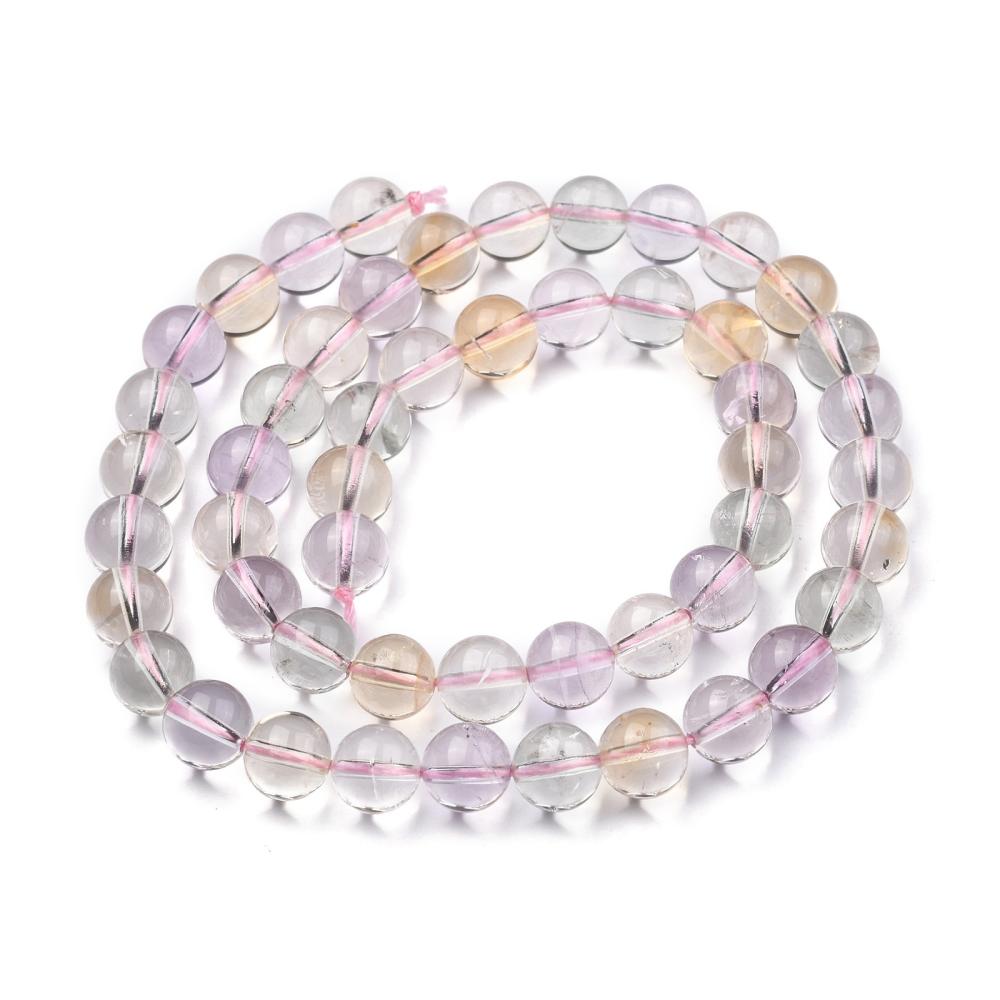Ametrine Beads gemstone bead strand product image