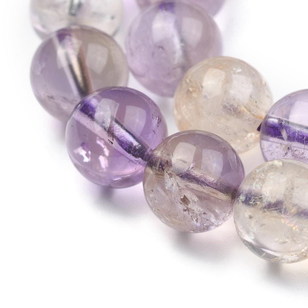 Ametrine Beads gemstone bead strand product image