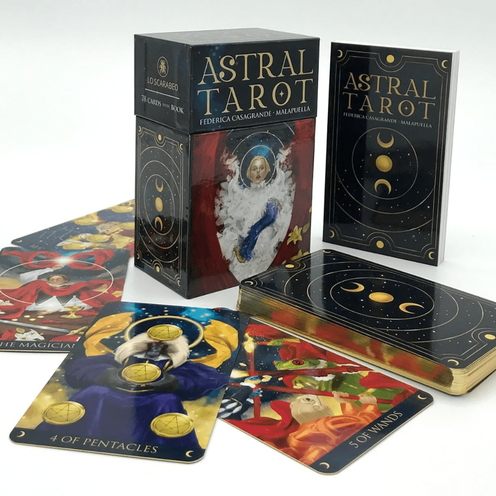 Astral Tarot Deck by Malapuella and Federica Casagrande tarot deck