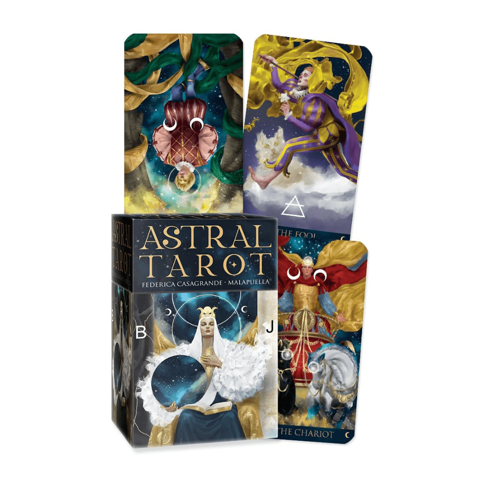 Astral Tarot Deck by Malapuella and Federica Casagrande tarot deck