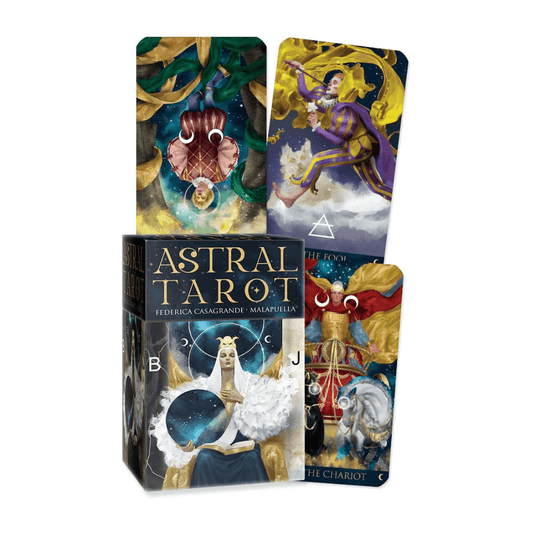 Astral Tarot Deck by Malapuella and Federica Casagrande tarot deck